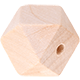 Hexagon (Holz), 12 mm : roh